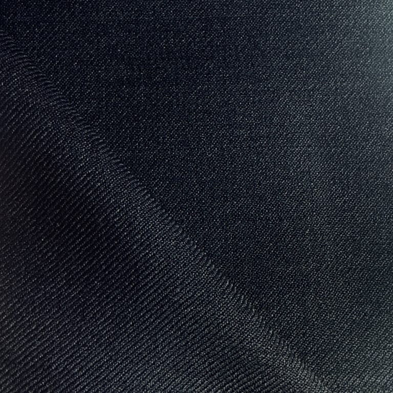 The Midnight | Solid Twill | Super 110's | Woolmark Certified | Luxury Gift Boxed
