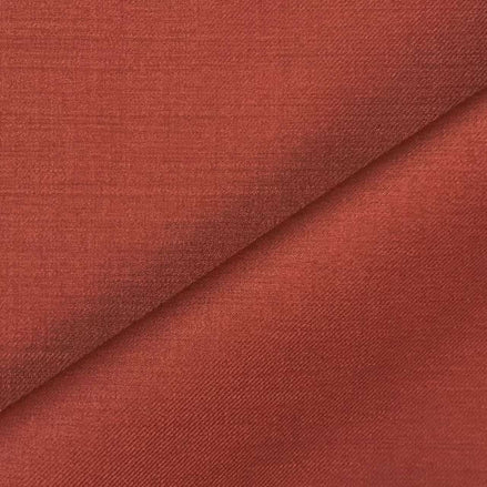 The Terracotta | Solid Twill | Super 110's | Woolmark Certified | Luxury Gift Boxed