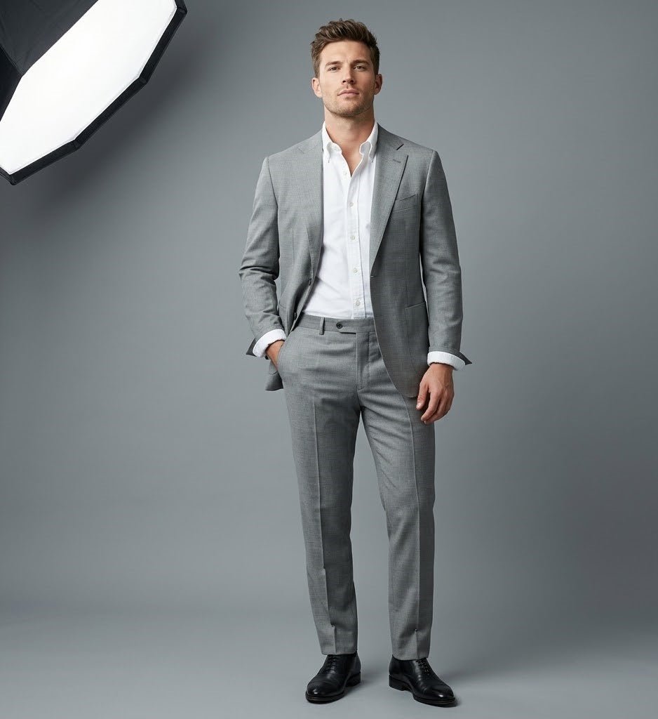 The Classic | Solid Twill | Super 120's | Woolmark Certified | Luxury Gift Boxed