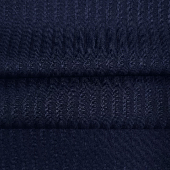 The Midnight Navigator Twill | TORINO Super 120’s Pure Merino Wool Suiting Fabric
