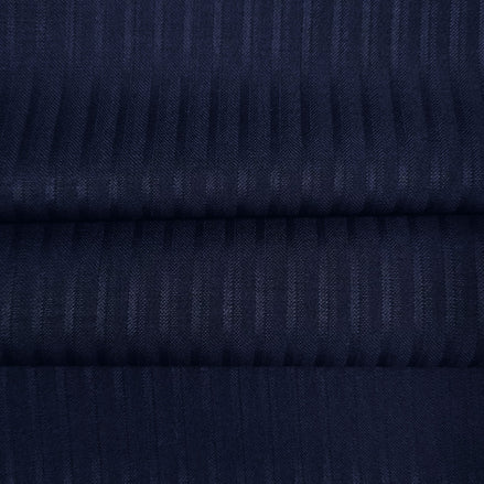 The Midnight Navigator Twill | TORINO Super 120’s Pure Merino Wool Suiting Fabric