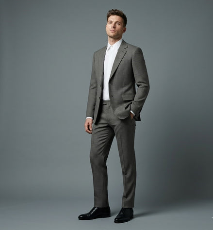 The Contrast | Pin Dot | Super 120's | Woolmark Certified | Luxury Gift Boxed