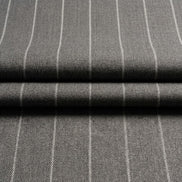 The Ash | Chalk Stripe | Super 120's | Woolmark Certified | Luxury Gift Boxed