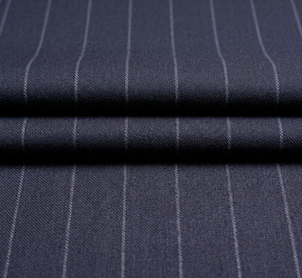 The Maritime | Chalk Stripe | Super 120's | Woolmark Certified | Luxury Gift Boxed