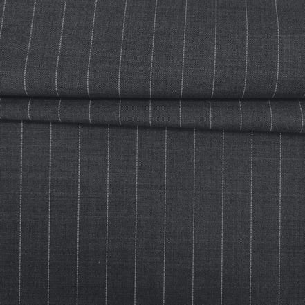The Frost | Chalk Stripe | Super 120's | Woolmark Certified | Luxury Gift Boxed