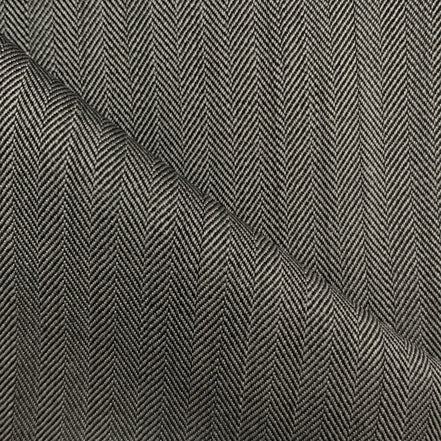The Graphite Grey Herringbone | TORINO Super 130’s Superfine Wool Rich Suiting