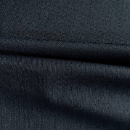 The Azure Blue Elite Twill |TORINO Super 130’s Superfine | Wool Rich Blend Suiting