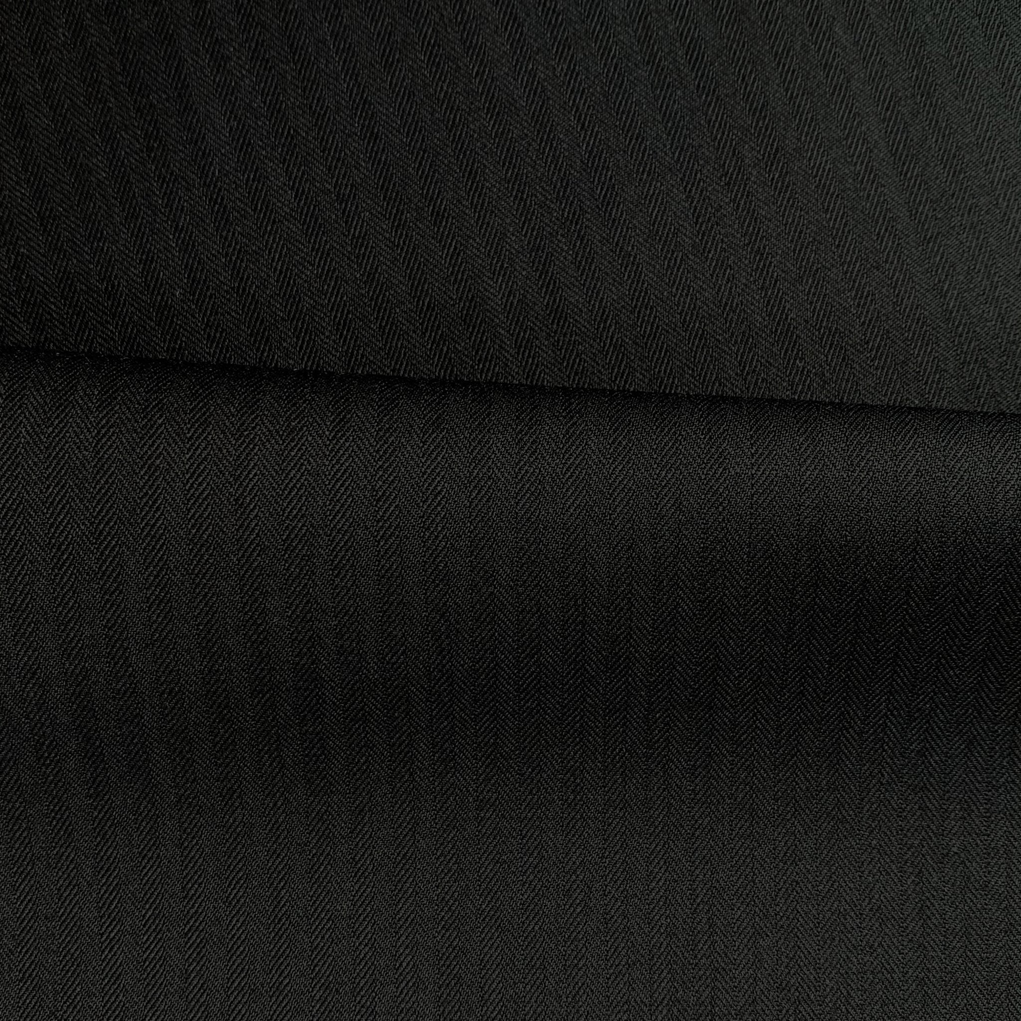 The Navy Blue | Herringbone | Super 130's | Woolmark Certified | Luxury Gift Boxed