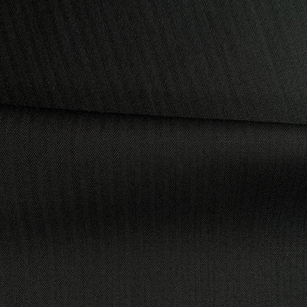 The Navy Blue | Herringbone | Super 130's | Woolmark Certified | Luxury Gift Boxed