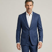 The Azure | Birdseye | Super 120's | Woolmark Certified | Luxury Gift Boxed
