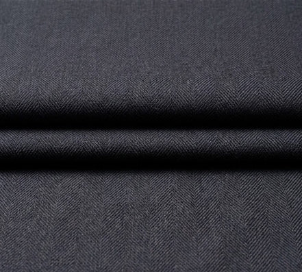 The Navy | Plain Textured | Super 110's | Woolmark Certified | Luxury Gift Boxed