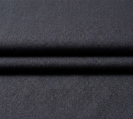 The Navy | Plain Textured | Super 110's | Woolmark Certified | Luxury Gift Boxed