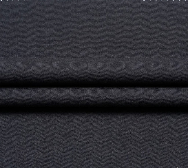 The Midnight | Plain Textured | Super 110's | Woolmark Certified | Luxury Gift Boxed