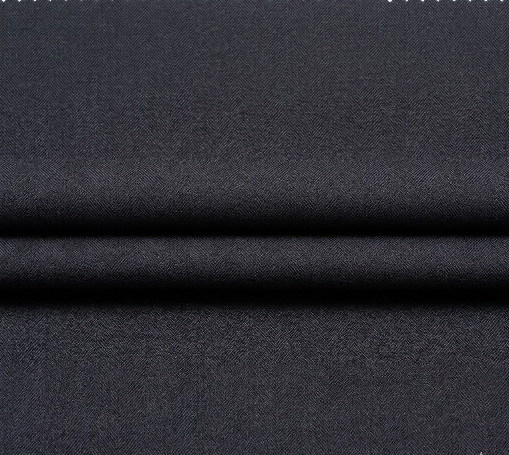 The Midnight | Plain Textured | Super 110's | Woolmark Certified | Luxury Gift Boxed