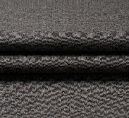 The Pewter | Houndstooth | Super 120's | Woolmark Certified | Luxury Gift Boxed
