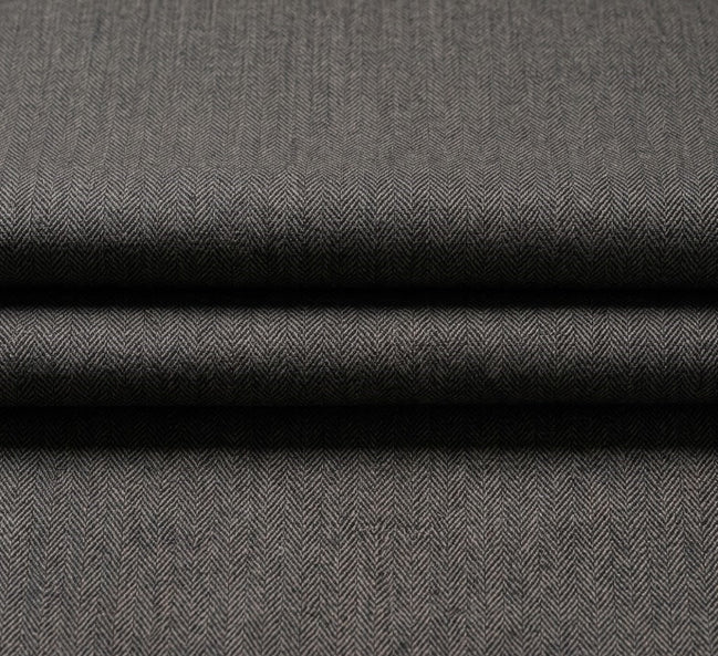 The Pewter | Houndstooth | Super 120's | Woolmark Certified | Luxury Gift Boxed