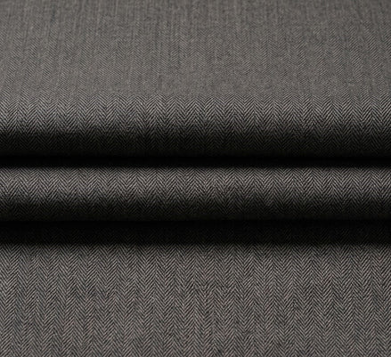 The Pewter | Houndstooth | Super 120's | Woolmark Certified | Luxury Gift Boxed