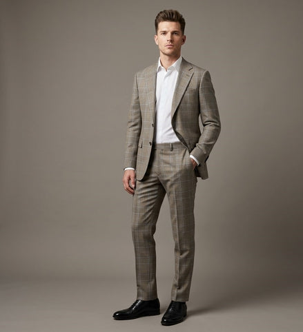 The Mosaic | Multi-Check | Super 120's | Woolmark Certified | Luxury Gift Boxed