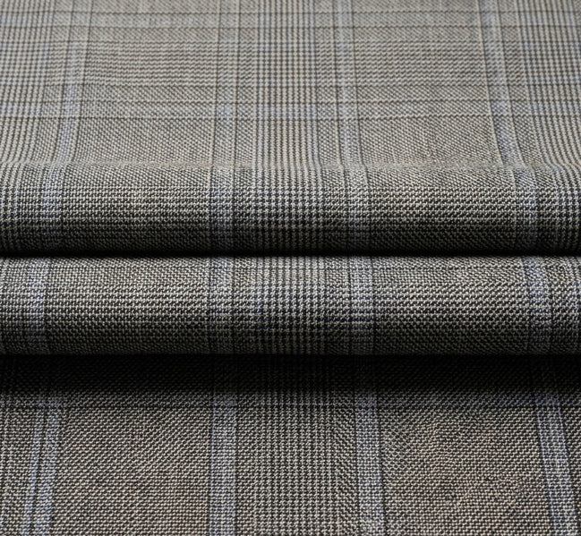 The Terra | Multi-Check | Super 120's | Woolmark Certified | Luxury Gift Boxed