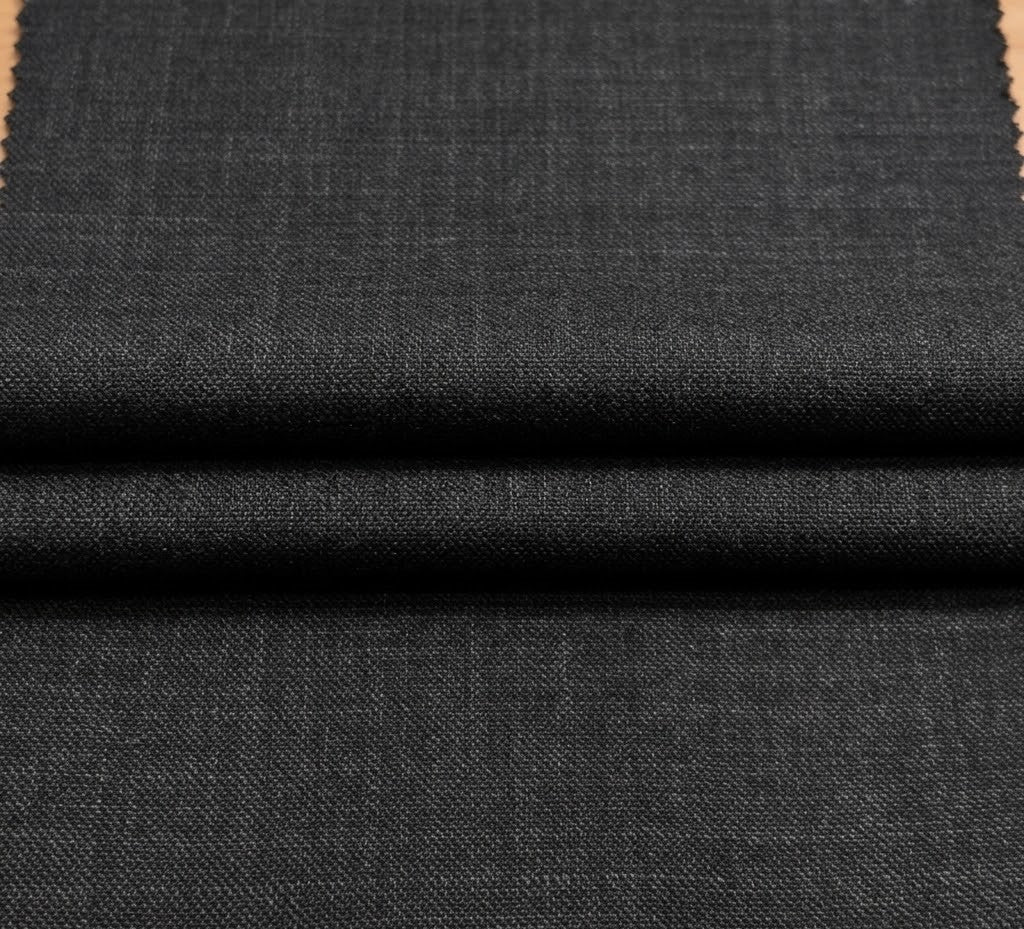 The Anthracite | Plain Textured | Super 110's | Woolmark Certified | Luxury Gift Boxed