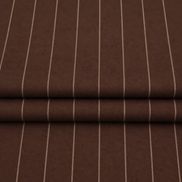 The Wall Street Brown | Pinstripe | Super 110's | Woolmark Certified | Luxury Gift Boxed