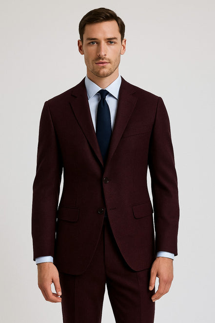 TORINO Super 120’s Wool & Cashmere Flannel Jacketing Fabric – Luxury Gift Box (2m Cut)