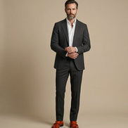 The Onyx | Pin Dot | Super 120's | Woolmark Certified | Luxury Gift Boxed