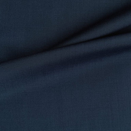 The Navy Executive | TORINO Superfine 120's Merino Wool-Lycra Suiting