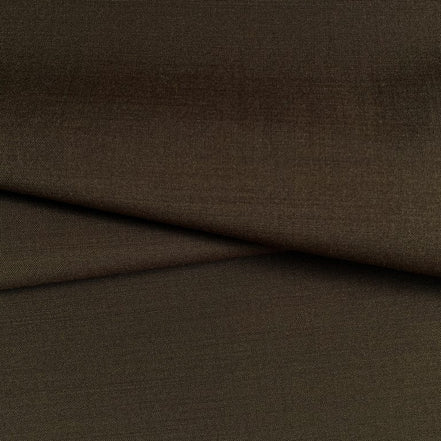 The Dark Brown| TORINO Superfine 120's Merino Wool-Lycra Suiting