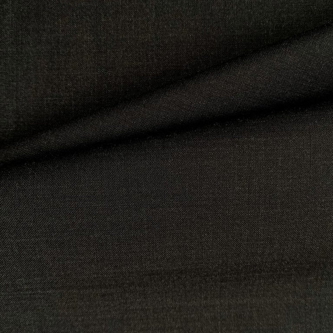 The Dark Gray  | TORINO Superfine 120's Merino Wool-Lycra Suiting