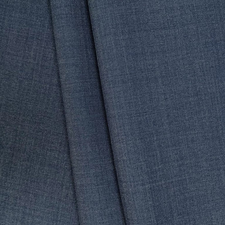 The Royal Azure | TORINO Superfine 120's Merino Wool-Lycra Suiting