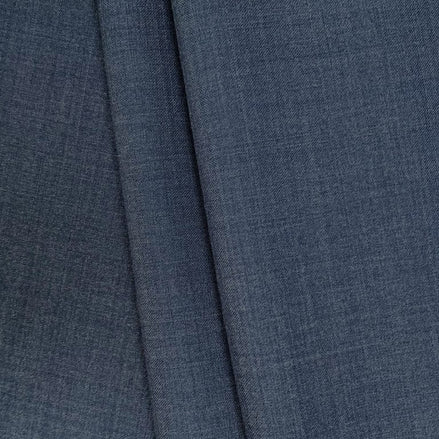 The Royal Azure | TORINO Superfine 120's Merino Wool-Lycra Suiting