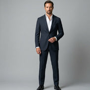 The Azure | Serge | Super 120's | Woolmark Certified | Luxury Gift Boxed