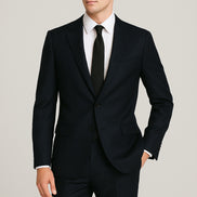 The Royal Navy Flannel | Pure New Wool & Cashmere | Super 120's Flannel Fabric