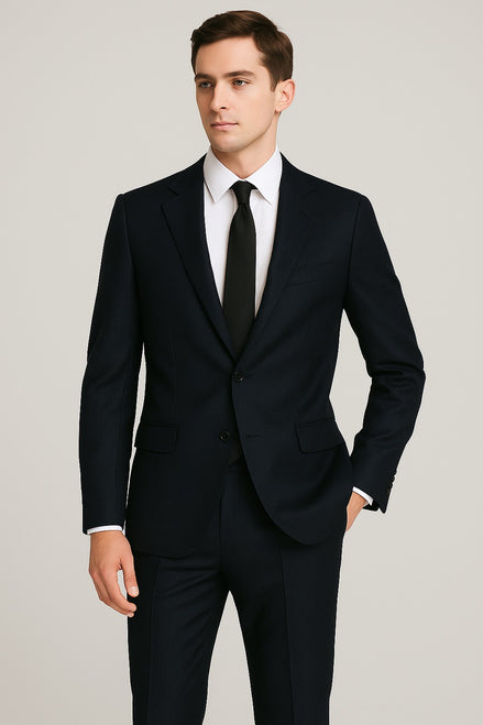 The Royal Navy Flannel | Pure New Wool & Cashmere | Super 120's Flannel Fabric