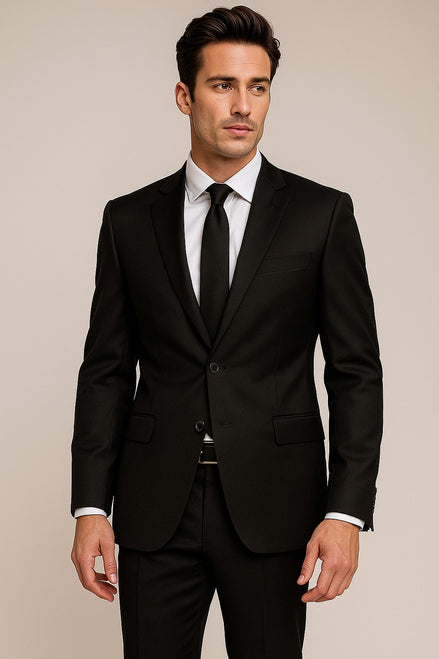 The Navigator Navy | Heritage Glen Plaid | Superfine 130's Wool Rice Fabric