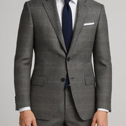 The Westminster | Prince of Wales Grey Glen Check | Superfine 120's Pure Merino Fabric