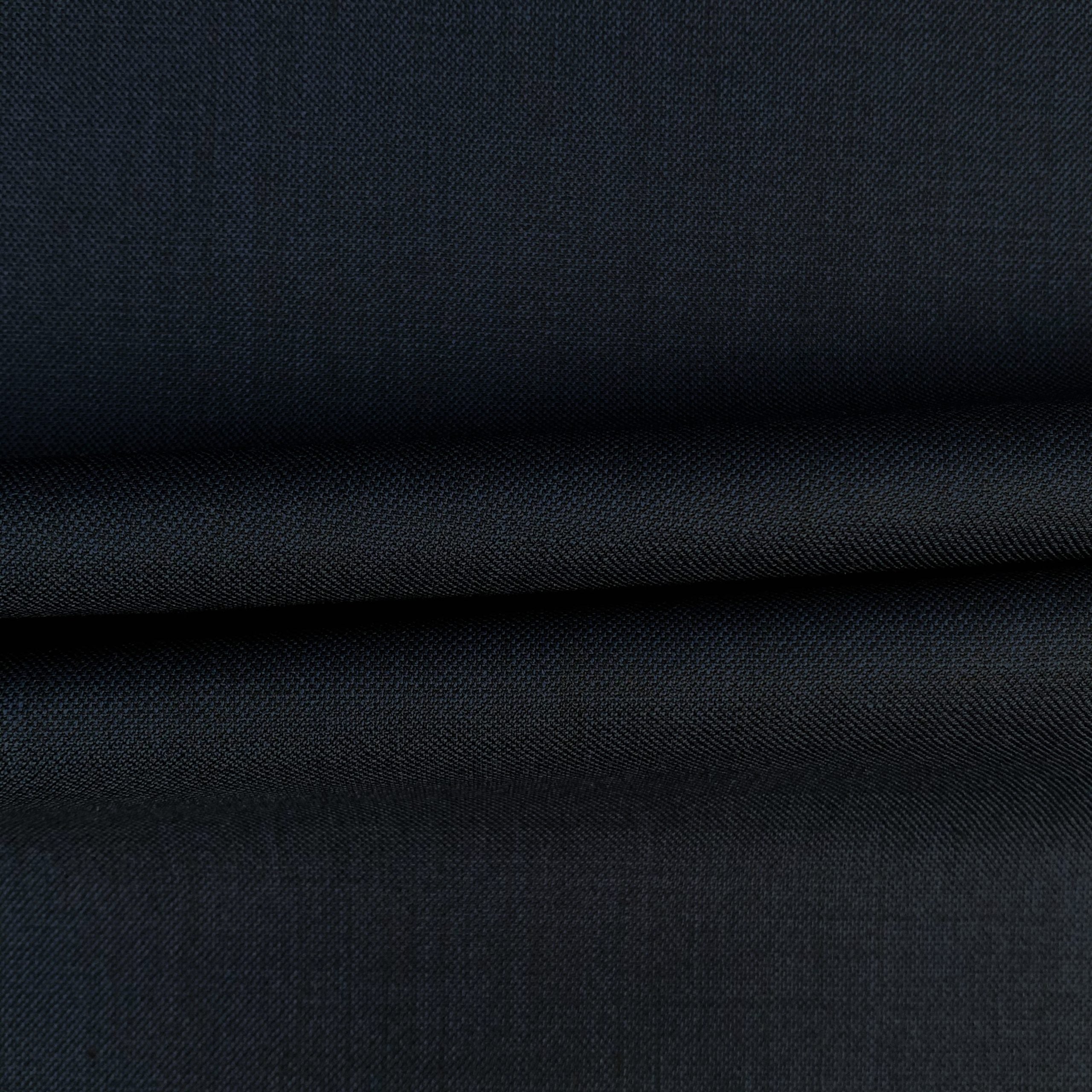 The Night | Navy Sharkskin | Superfine 120's Pure Merino