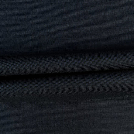 The Night | Navy Sharkskin | Superfine 120's Pure Merino