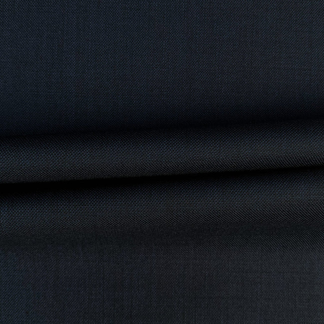 The Night | Navy Sharkskin | Superfine 120's Pure Merino