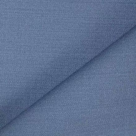 The Steel Blue | Solid Twill | Super 110's | Woolmark Certified | Luxury Gift Boxed