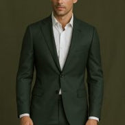 The Light Green  | TORINO Superfine 120's Merino Wool-Lycra Suiting