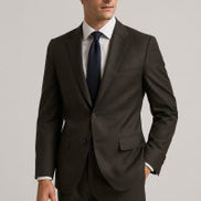 The Brown | TORINO Superfine 120's Merino Wool-Lycra Suiting