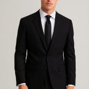 The Black Executive | TORINO Superfine 120's Merino Wool-Lycra Suiting