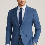 The Dark Blue Modernist | TORINO Superfine 120's Merino Wool-Lycra Suiting