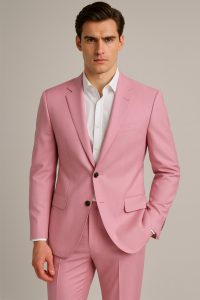 The Pink Strategist | TORINO Superfine 120's Merino Wool-Lycra Suiting