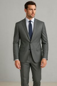 The Olive | Solid Twill | Super 110's | Woolmark Certified | Luxury Gift Boxed