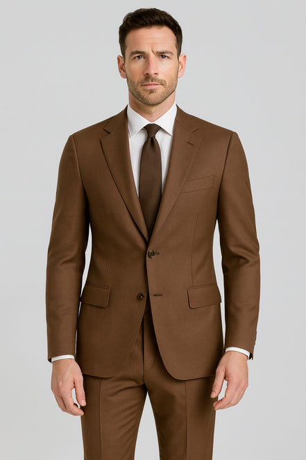 The Copper | Solid Twill | Super 110's | Woolmark Certified | Luxury Gift Boxed