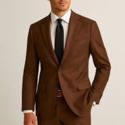 The Bordeaux | Solid Twill | Super 110's | Woolmark Certified | Luxury Gift Boxed