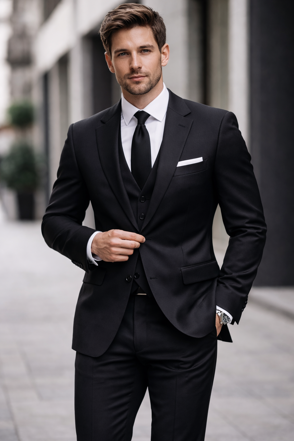 The Silver Ash Grey | Heritage Glen Twill |130’s Superfine Wool Rice Suiting